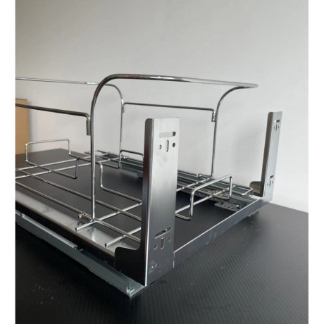 Undermount Slide Double 35L Pull Out Trash Bin PLT11435-2