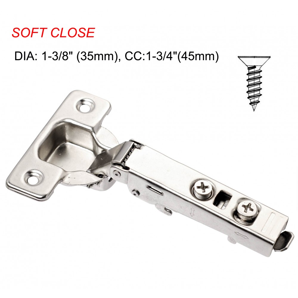 ★SOFT-CLOSE CABINET HINGE A1901 A1903 A1906