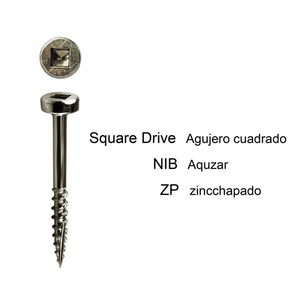 ▷FILLISTER SQ DRIVE MODIFIED PAN HEAD SCREW TYPE-17 DEEP THREAD K6112 K6134 K62 