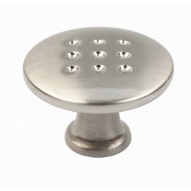 N88788/30SN  1-1/4"Inch (30mm) Slightly Brushed Satin Nickel Big Modern Design Kitchen Cabinet Knob Pull Closet Wood Door Knob Cabinet Door Decoration Hardware Home Decor Furniture Handle Knob Drawer Knob Cupboard Knob