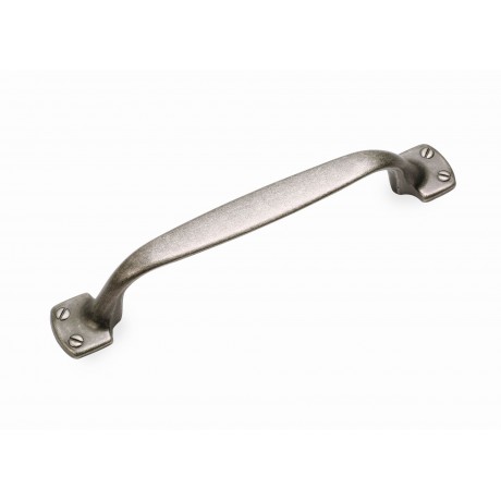  P88009/96AP 3-3/4" inch (96mm) Beautiful Vintage Classic Elegent Style Design Antique Pewter Kitchen Cabinet Pull Handle Closet Wood Door Pull handle Cabinet Door Decorative Hardware Home Decor Cabinet Furniture Pull Drawer Handle Cupboard
