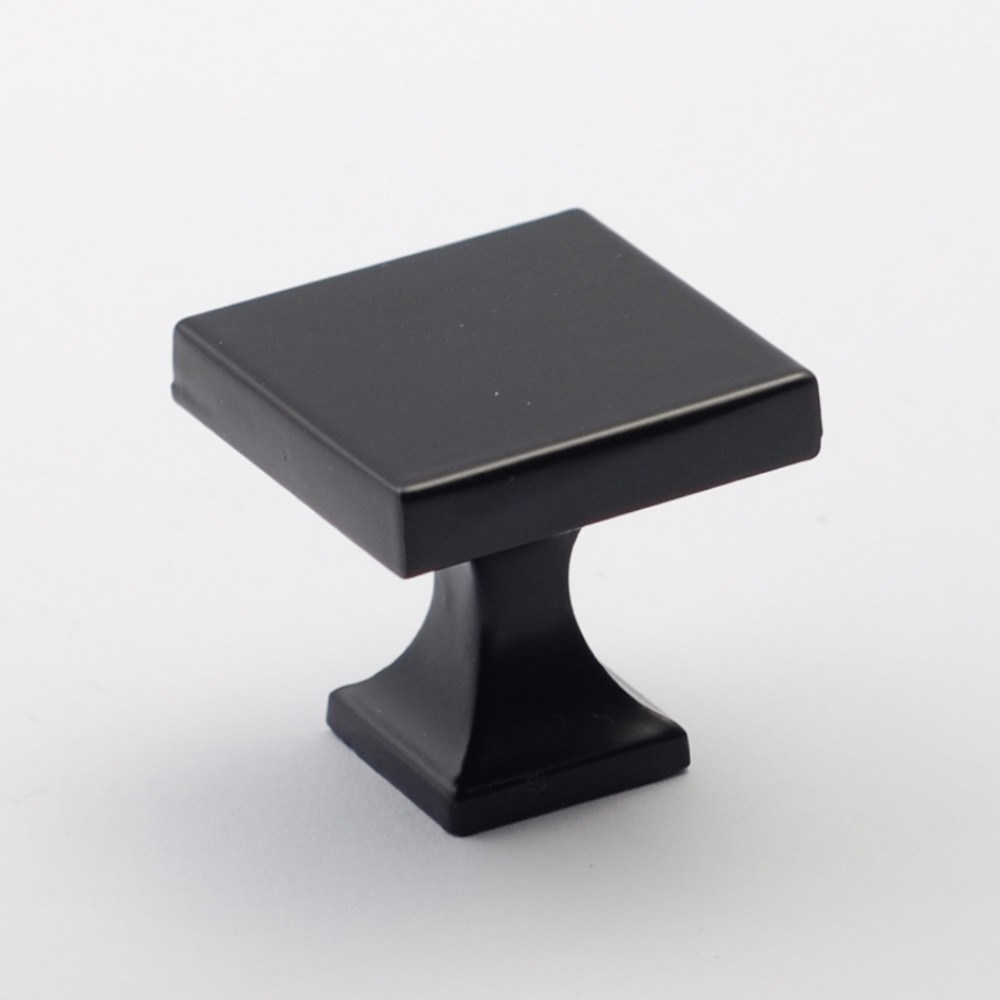 N8005.BLK Beautiful Vintage Flat Black Coated Finish BLK Kitchen Cabinet Knob Closet Wood Door Knob Handle Cabinet Door Decorative Hardware Home Decor Furniture Pull Drawer Knob Cupboard Pull