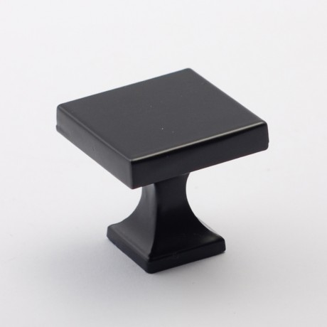 N8005.BLK Beautiful Vintage Flat Black Coated Finish BLK Kitchen Cabinet Knob Closet Wood Door Knob Handle Cabinet Door Decorative Hardware Home Decor Furniture Pull Drawer Knob Cupboard Pull