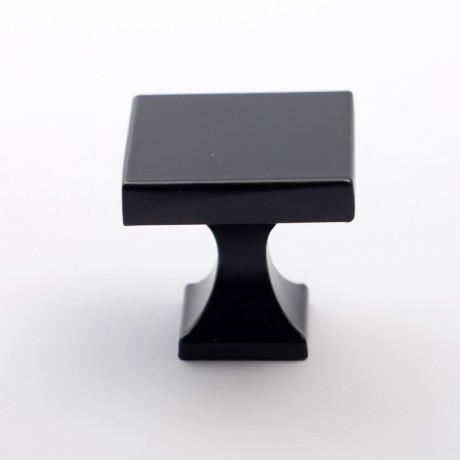 N8005.BLK Beautiful Vintage Flat Black Coated Finish BLK Kitchen Cabinet Knob Closet Wood Door Knob Handle Cabinet Door Decorative Hardware Home Decor Furniture Pull Drawer Knob Cupboard Pull