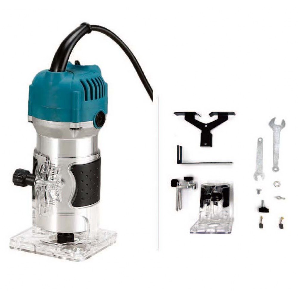 UL listed Trim Router, Edge Trimming Machine 110V, 50/60Hz, 300W, 12000r/min TD3709