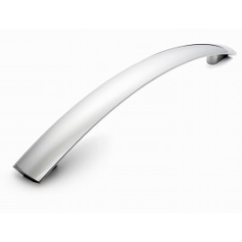 P88330/160CP 6-1/4" inch (160mm) CP Finish Chrome Plated Shining Bright Modern Style Wide Heavy Kitchen Cabinet Pull Handle Closet Wood Door Pull handle Cabinet Door Decorative Cabinet Hardware Home Decor Furniture Pull Drawer Handle Cupboard