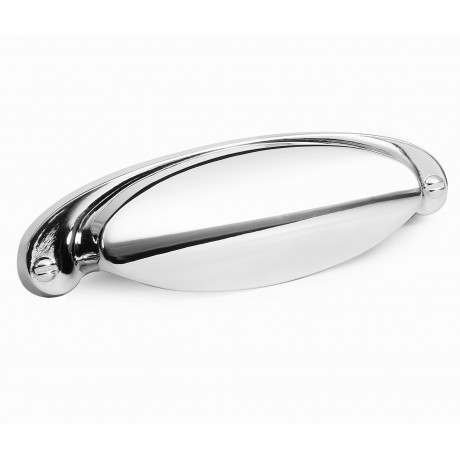  P88571/64CP 2-1/2" inch (64mm) CP Finish Chrome Plated Shining Bright Post-modern design style Kitchen Cabinet Pull Handle Closet Wood Door Pull handle Cabinet Door Decorative Cabinet Hardware Home Decor Furniture Pull Drawer Handle Cupboard 