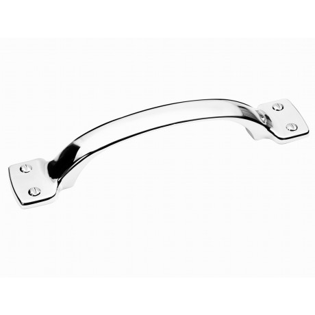  P88572/96CP 3-3/4"inch (96cm) CP Finish Chrome Plated Shining Bright post-modern design style Kitchen Cabinet Pull Handle Closet Wood Door Pull handle Cabinet Door Decorative Cabinet Hardware Home Decor Furniture Pull Drawer Handle Cupboard 